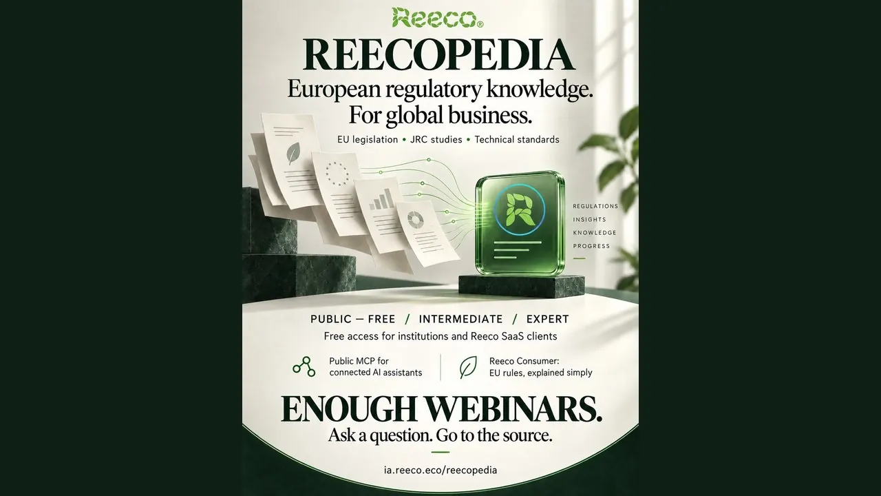 γνωρίστε τη Reecopedia: Ευρωπαϊκή ρυθμιστική γνώση για τις παγκόσμιες επιχειρήσεις